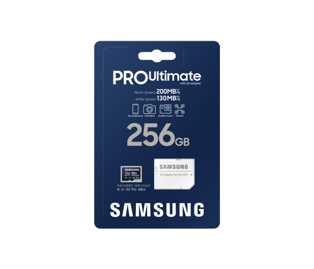 Samsung 256GB microSDXC PRO Ultimate 200MB/s (2023) - 1182073 - zdjęcie 6